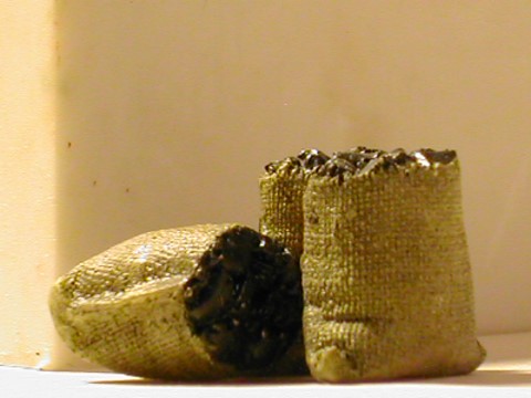diorama accessoire 1/43° sac charbon