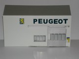 diorama garage station service maquette miniature 1/43°